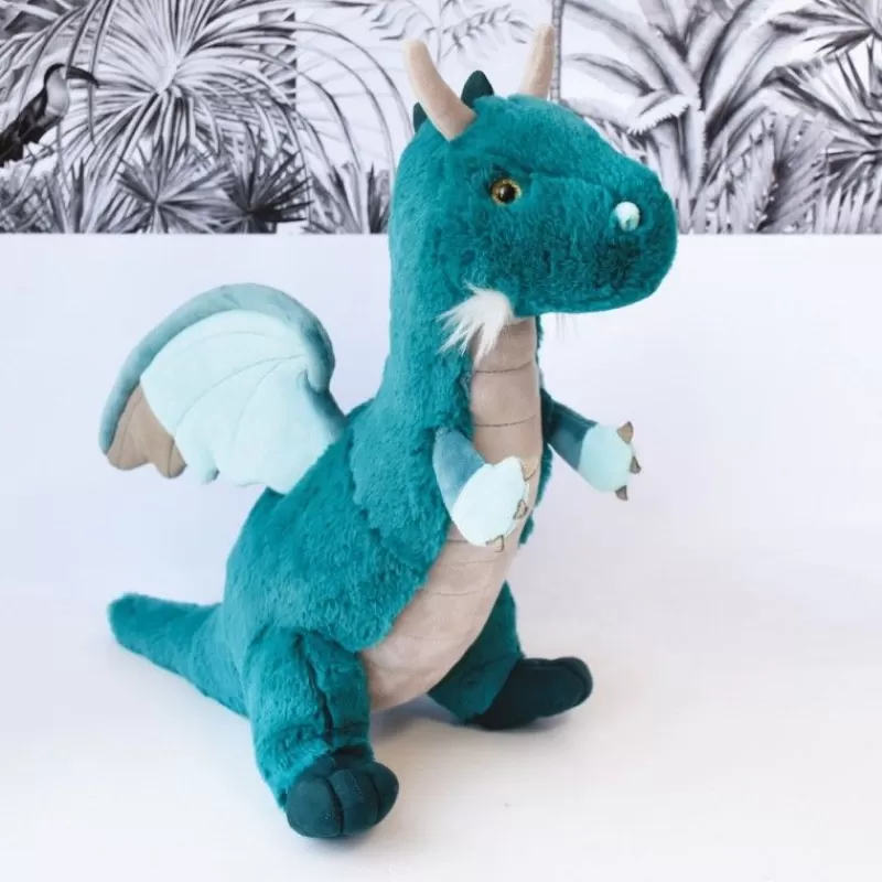 Histoire d'Ours Peluche Dragon Esmeralda 40 Cm - ^ Peluches