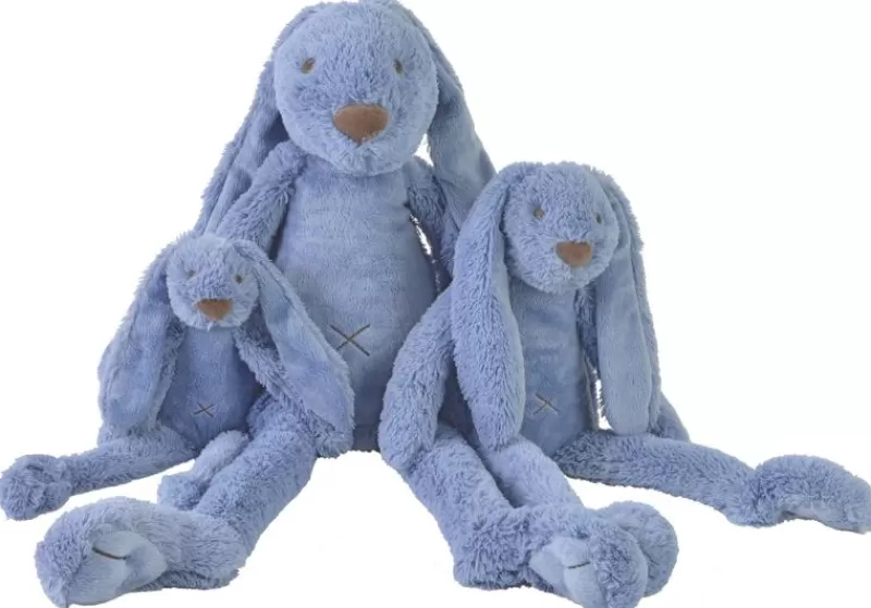 Happy Horse Peluche Lapin Richie Bleu 38 Cm - ^ Peluches