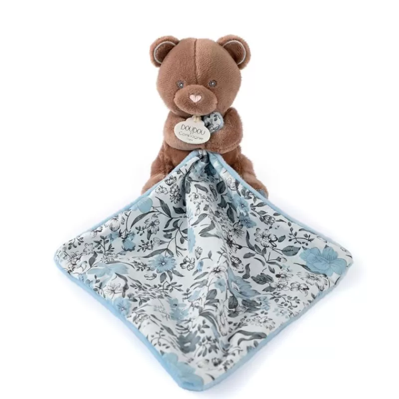 Doudou et Compagnie Peluche Oso Marron Con Panuelo - ^ Doudous