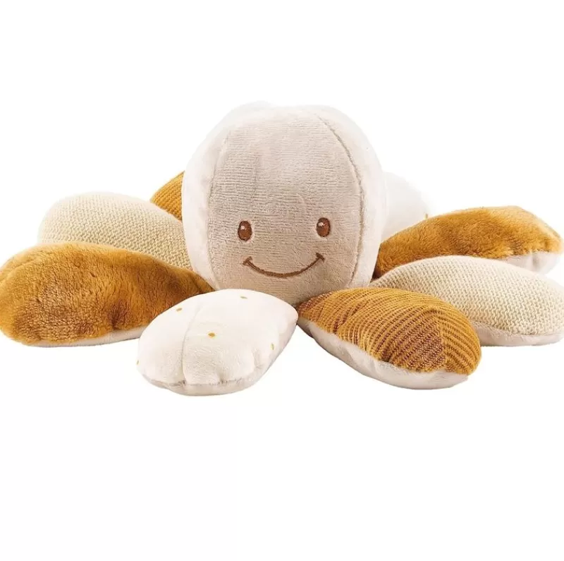 Nattou Peluche Pulpo Caramelo - ^ Doudous