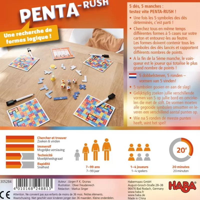 Haba Penta-Rush - ^ Juegos De Mesa