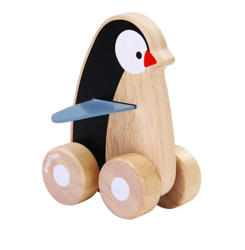 Plan Toys Pinguino Rodante - ^ Juguetes Que Tiran Y Empujan