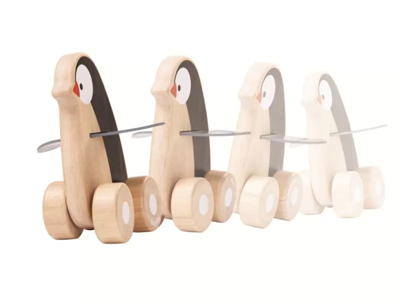 Plan Toys Pinguino Rodante - ^ Juguetes Que Tiran Y Empujan