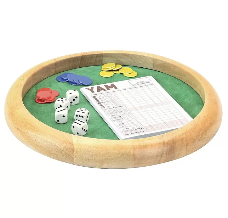 Jeujura Pista De Dados De Madera - ^ Juegos De Cartas Y Dados