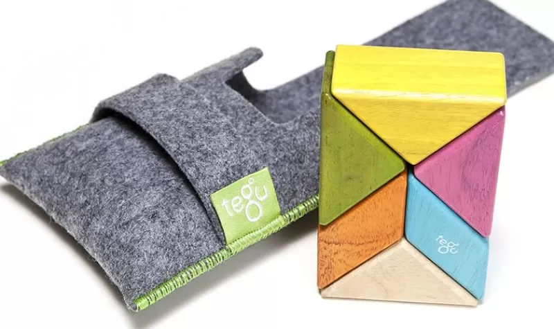 Tegu Prism Pocket Pouch Tints 6 Pcs - ^ Imanes, Libros Magnéticos Y Juegos Magnéticos