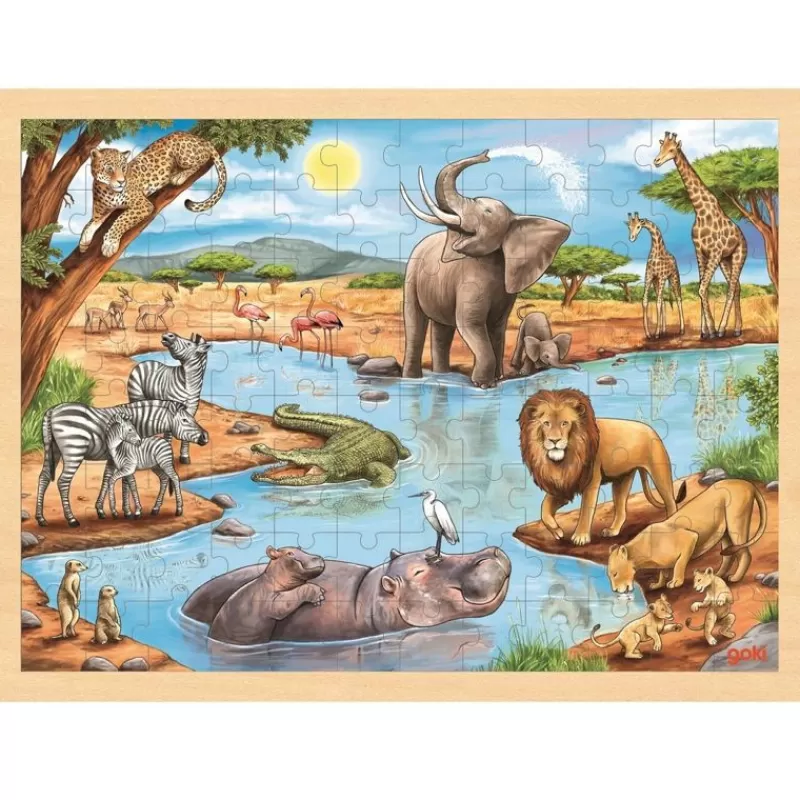 Goki Puzzle Africa - ^ Puzzles De 100 A 200 Piezas