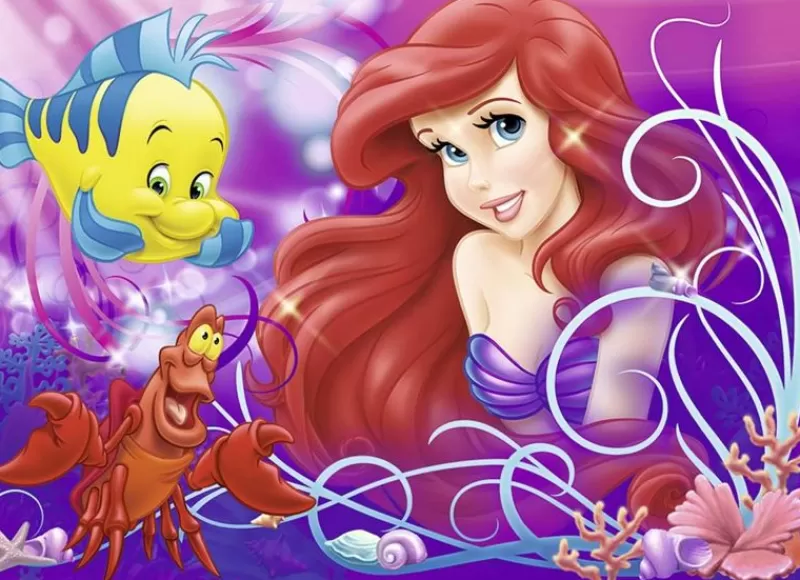 Nathan Puzzle Ariel La Sirenita 60 Piezas - ^ Puzzles De 50 A 80 Piezas