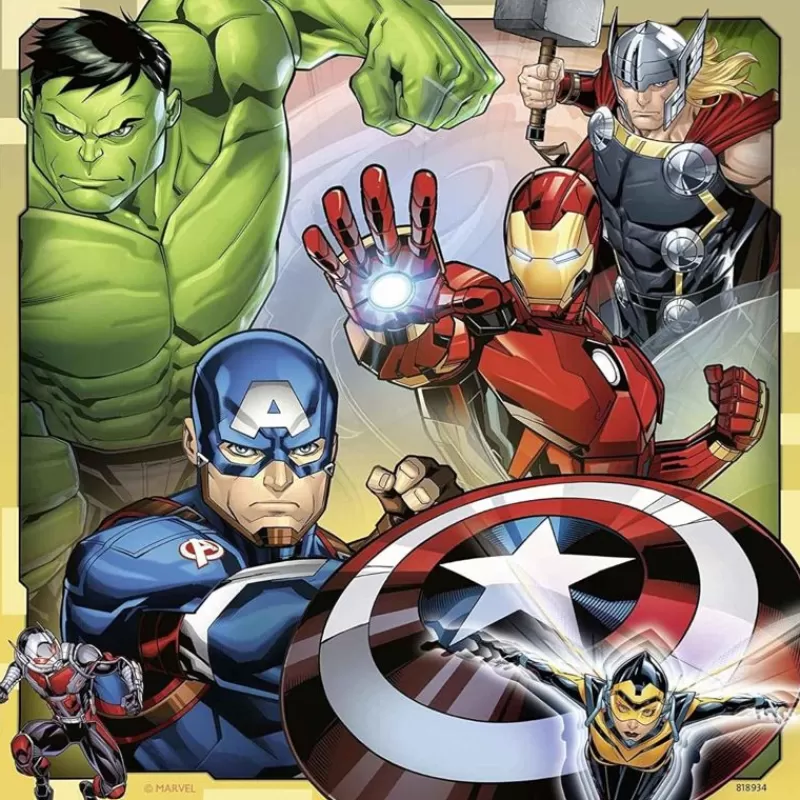 Ravensburger Puzzle Avengers 3X49 Pcs - ^ Puzzles De 20 A 48 Piezas