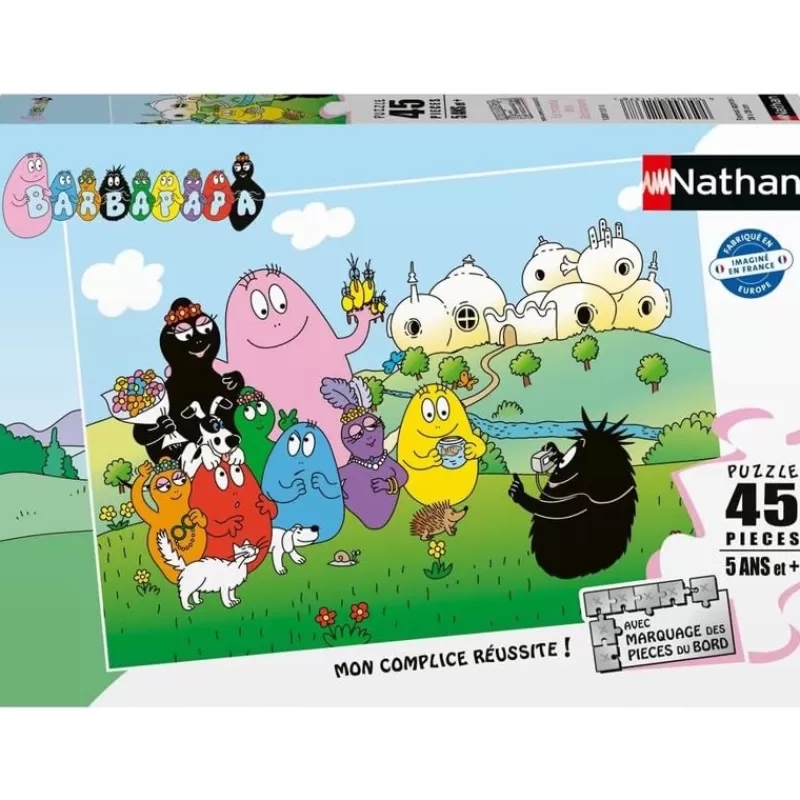 Nathan Puzzle Barbapapa 45 Piezas - ^ Puzzles De 20 A 48 Piezas