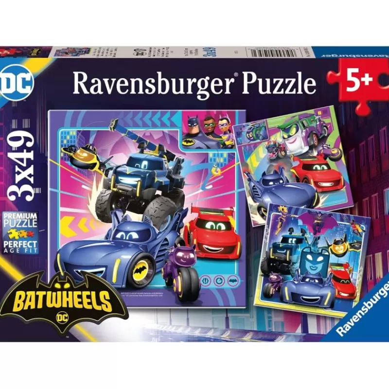 Ravensburger Puzzle Batwheels 3X49 Pcs - ^ Puzzles De 20 A 48 Piezas