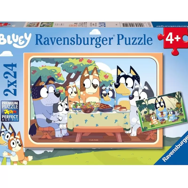 Ravensburger Puzzle Bluey 2X24Pcs - ^ Puzzles De 20 A 48 Piezas