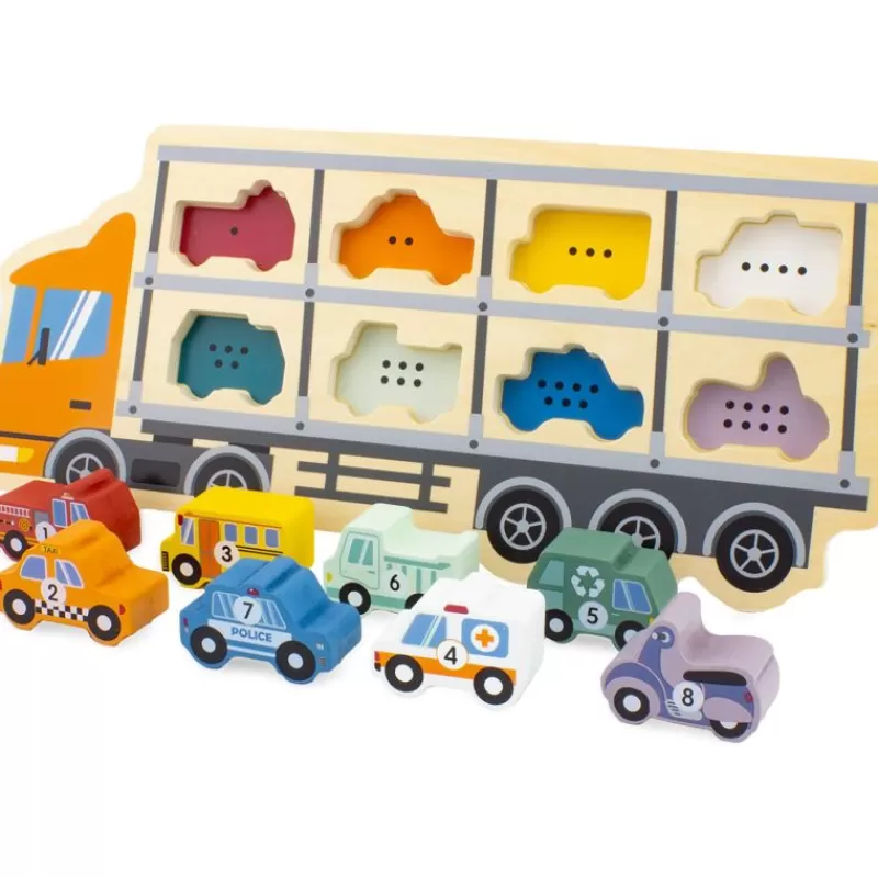 Ulysse Puzzle Camion Transportador De AutoMóviles - ^ Puzzles Para Niños