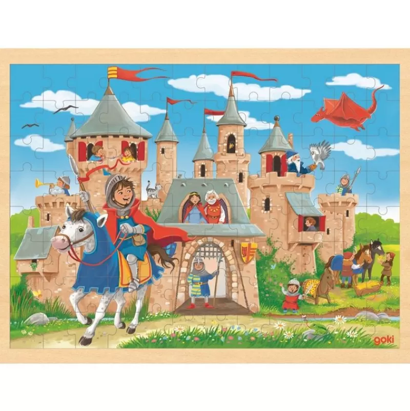 Goki Puzzle Castillo De Los Caballeros - ^ Puzzles De 100 A 200 Piezas