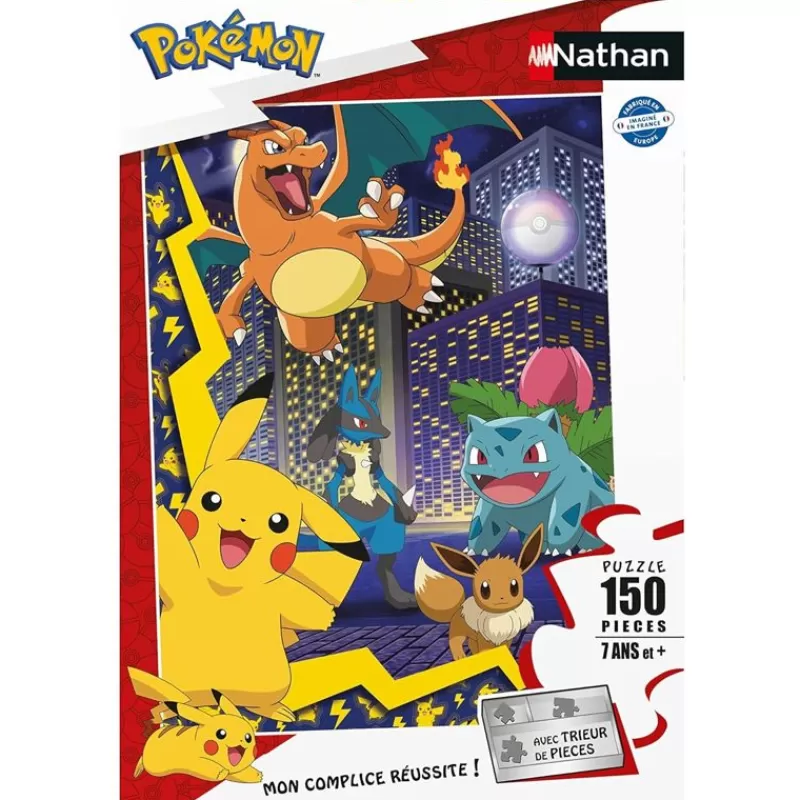 Nathan Puzzle Ciudad Pokemon 150 Piezas - ^ Puzzles De 100 A 200 Piezas