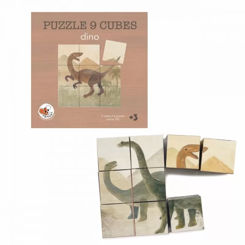 Egmont Toys Puzzle Con Cubos Dinosaurios - ^ Puzzles Para Niños