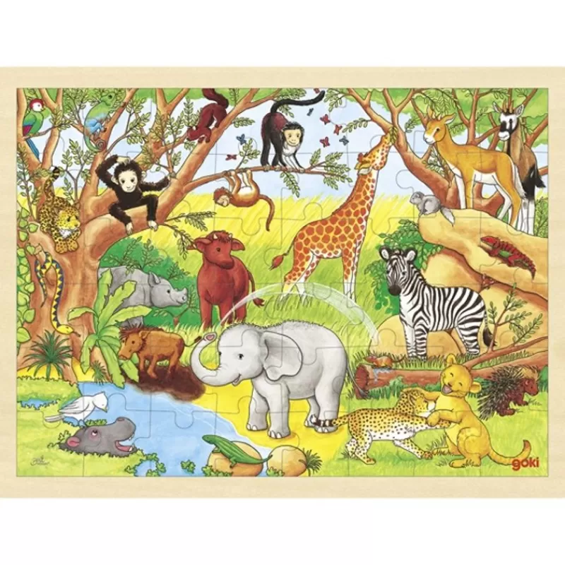 Goki Puzzle De Africa - ^ Puzzles De 20 A 48 Piezas