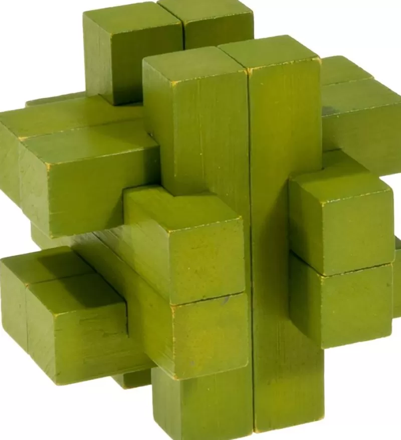 Fridolin Puzzle De Bambu La Barra Verde - ^ Puzzles Y Rompecabezas