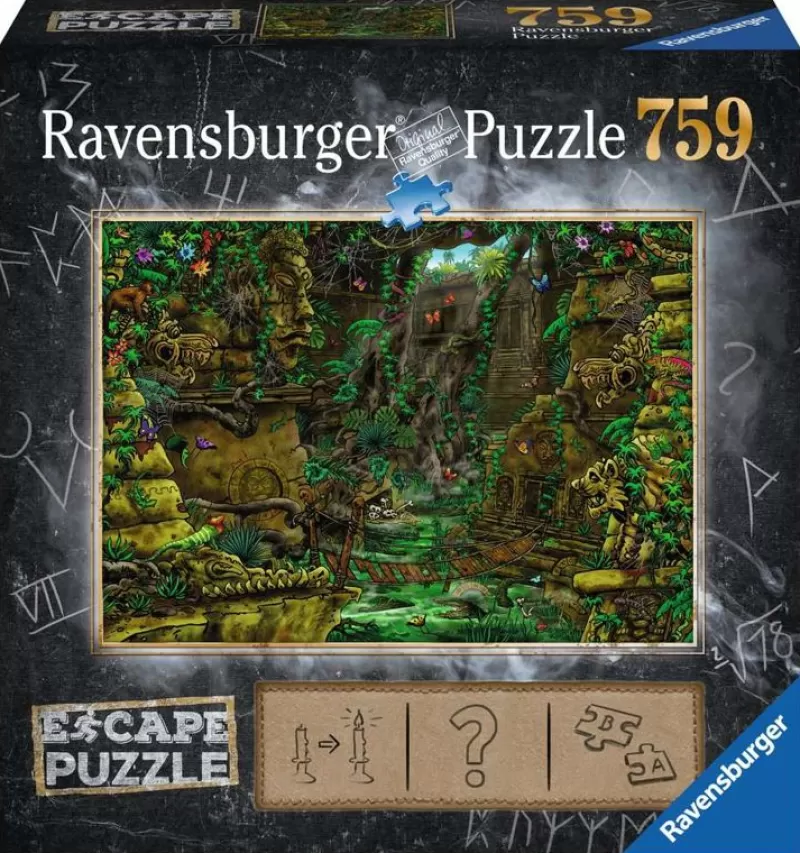 Ravensburger Puzzle De Escape - Templo Ankor Wat - ^ Puzzles De 250 Piezas Y Más