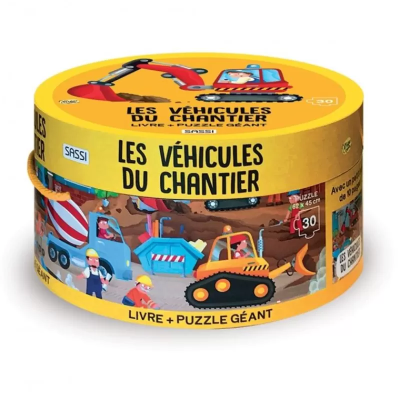 Sassi Junior Puzzle De Vehiculos De Construcción - ^ Libros