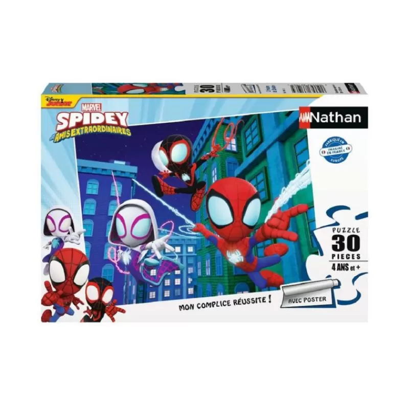 Nathan Puzzle El Equipo De Spidey 30 Piezas - ^ Puzzles De 20 A 48 Piezas