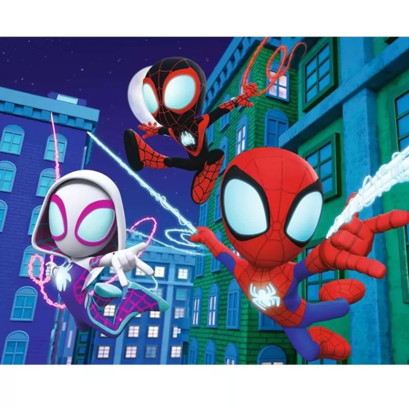 Nathan Puzzle El Equipo De Spidey 30 Piezas - ^ Puzzles De 20 A 48 Piezas