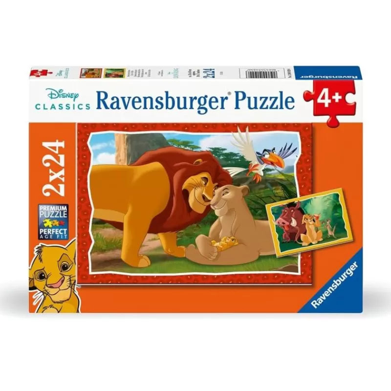 Ravensburger Puzzle El Rey Leon Disney 2X24Pcs - ^ Puzzles De 20 A 48 Piezas