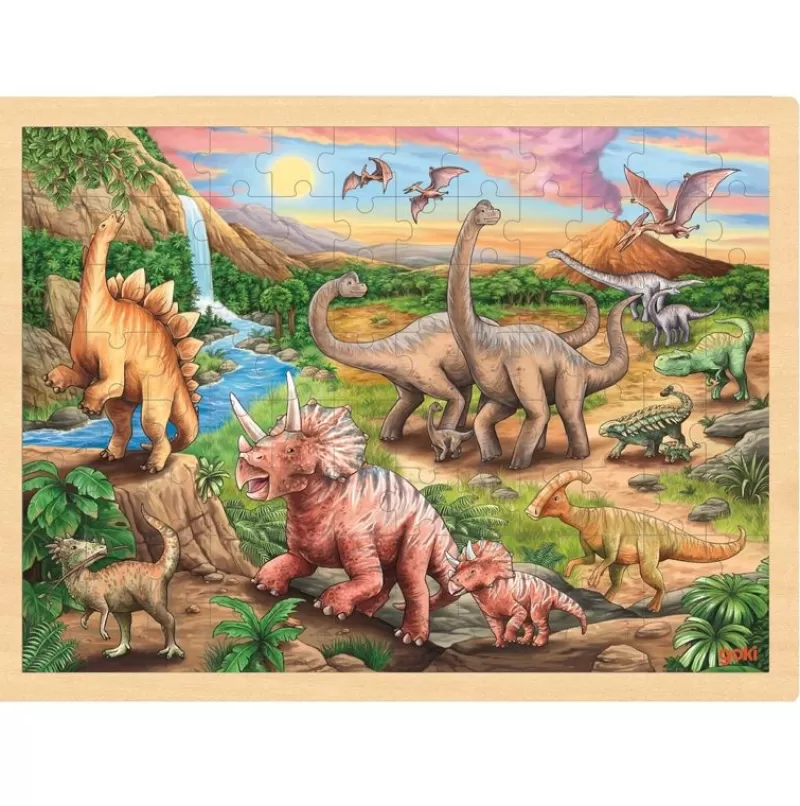 Goki Puzzle El Valle De Los Dinosaurios - ^ Puzzles De 100 A 200 Piezas