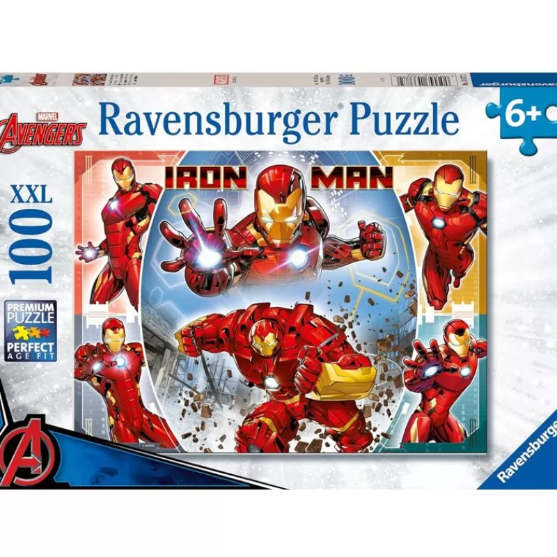 Ravensburger Puzzle Iron Man Marvel Avengers 100P Xxl - ^ Puzzles De 100 A 200 Piezas