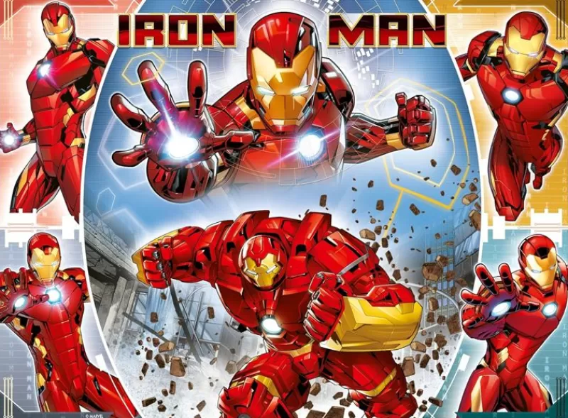 Ravensburger Puzzle Iron Man Marvel Avengers 100P Xxl - ^ Puzzles De 100 A 200 Piezas