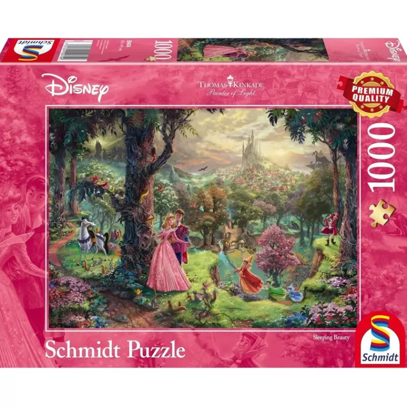 Schmidt Spiele Puzzle La Bella Durmiente 1000 Piezas - ^ Puzzles De 250 Piezas Y Más