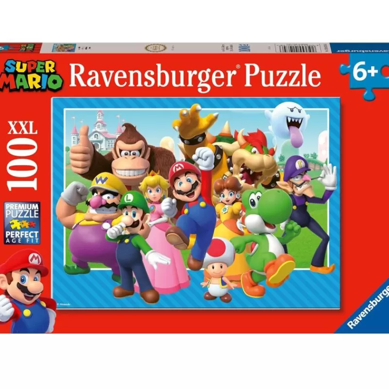 Ravensburger Puzzle Let'S-A-Go Super Mario 100P Xxl - ^ Puzzles De 100 A 200 Piezas