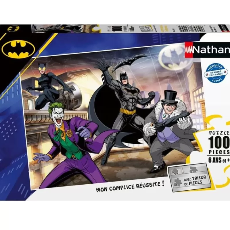 Nathan Puzzle Los Enemigos De Batman 100 Piezas - ^ Puzzles De 100 A 200 Piezas