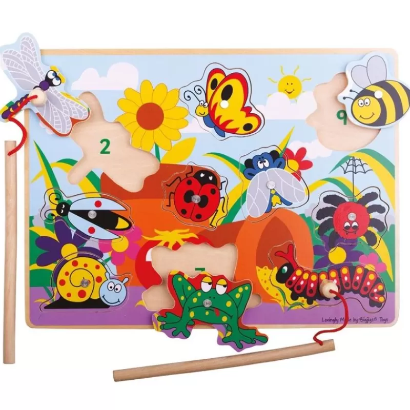 Bigjigs Toys Puzzle Magnetico Insectos - ^ Juegos De Pesca