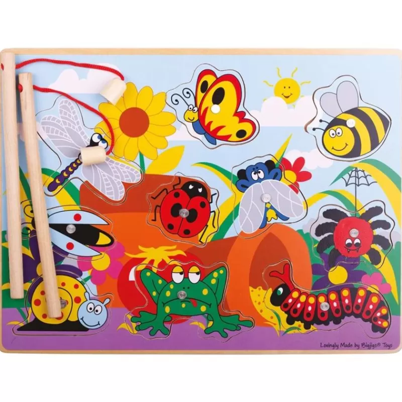 Bigjigs Toys Puzzle Magnetico Insectos - ^ Juegos De Pesca