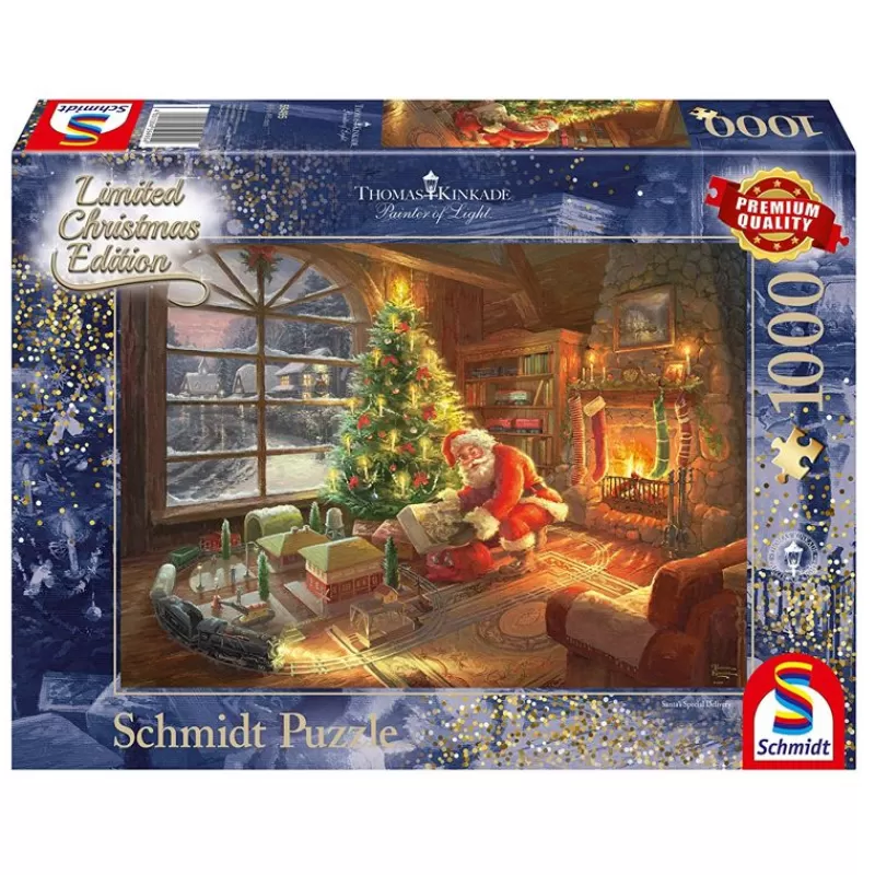 Schmidt Spiele Puzzle Papa Noel Esta Aqui 1000 Pzs - ^ Puzzles De 250 Piezas Y Más