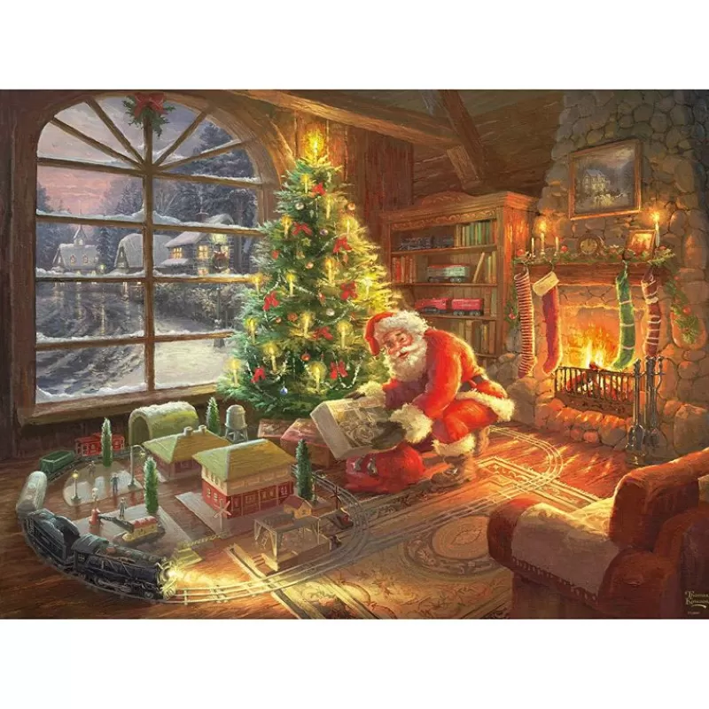 Schmidt Spiele Puzzle Papa Noel Esta Aqui 1000 Pzs - ^ Puzzles De 250 Piezas Y Más