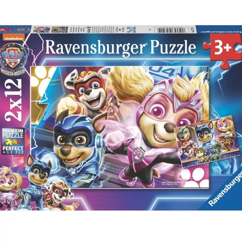 Ravensburger Puzzle Paw Patrol 2 2X12 Pcs - ^ Rompecabezas De 12 Piezas