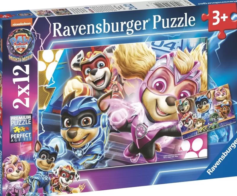 Ravensburger Puzzle Paw Patrol 2 2X12 Pcs - ^ Rompecabezas De 12 Piezas