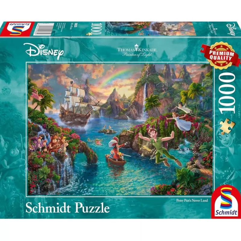 Schmidt Spiele Puzzle Peter Pan 1000 Piezas - ^ Puzzles De 250 Piezas Y Más