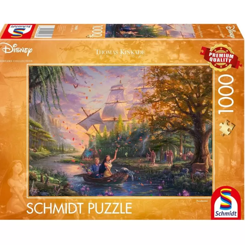 Schmidt Spiele Puzzle Pocahontas 1000 Piezas - ^ Puzzles De 250 Piezas Y Más