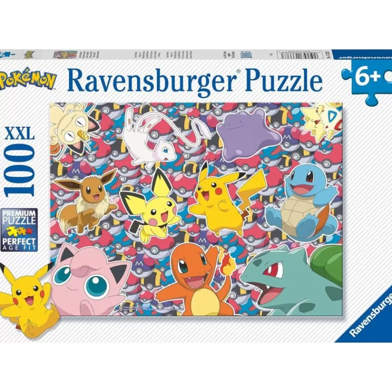 Ravensburger Puzzle Pokemon Battle 100P Xxl - ^ Puzzles De 100 A 200 Piezas