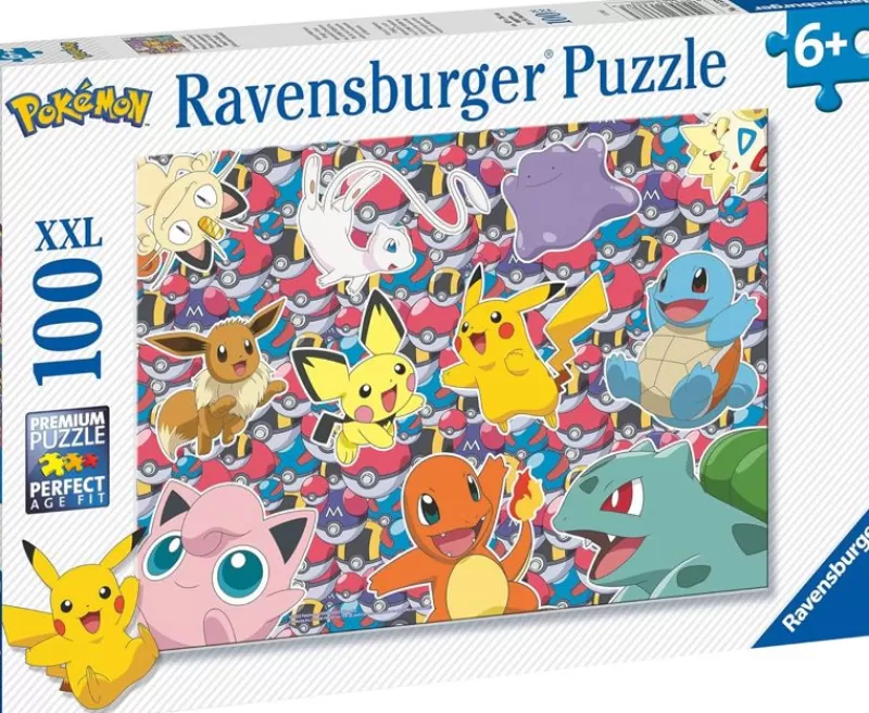 Ravensburger Puzzle Pokemon Battle 100P Xxl - ^ Puzzles De 100 A 200 Piezas