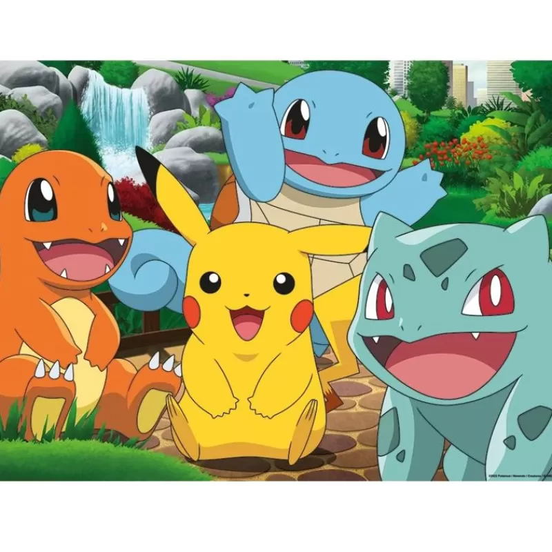 Nathan Puzzle Pokemon En El Parque 60 Piezas - ^ Puzzles De 50 A 80 Piezas