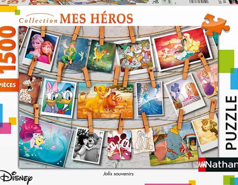 Nathan Puzzle Pretty Disney Memories 1500 Piezas - ^ Puzzles De 250 Piezas Y Más