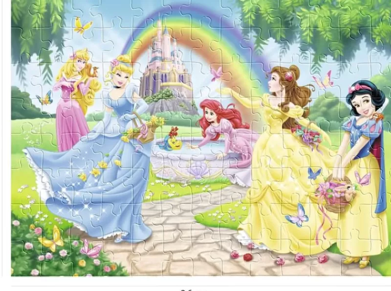 Nathan Puzzle Princesas Disney 100 Piezas - ^ Puzzles De 100 A 200 Piezas