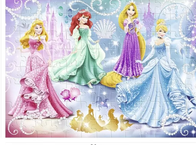 Nathan Puzzle Princesas Disney 100 Pz - ^ Puzzles De 100 A 200 Piezas