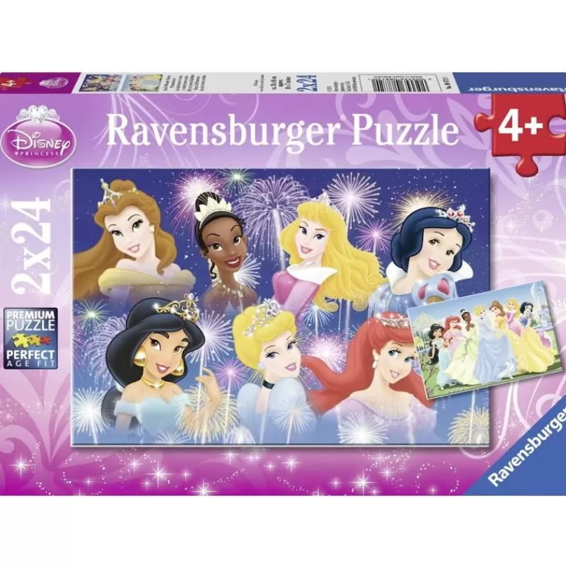 Ravensburger Puzzle Princesas Disney 2X24Pcs - ^ Puzzles De 20 A 48 Piezas