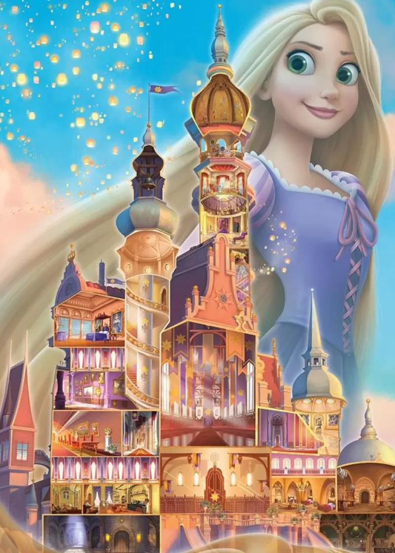 Ravensburger Puzzle Raiponce Disney Castles 1000 Piezas - ^ Puzzles De 250 Piezas Y Más