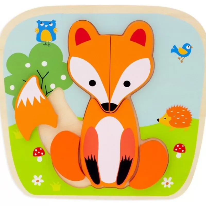 Ulysse Puzzle Renard - ^ Puzzles Para Niños