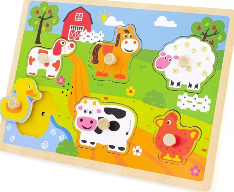 Ulysse Puzzle Sonoro Granja Músical - ^ Puzzles Para Niños